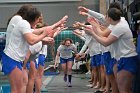 Senior Day  Swimming & Diving Senior Day 2024. - Photo by Keith Nordstrom : Wheaton, Swimming